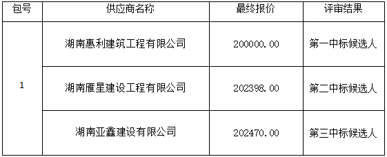 衡陽幼兒師范高等?？茖W校藝術館二樓雨棚安裝工程項目政府采購競爭性談判成交公告